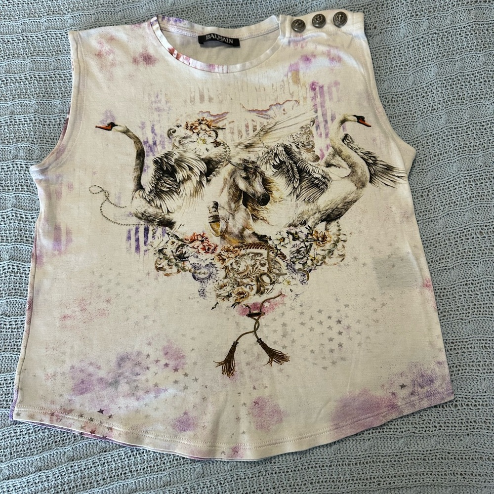 Balmain girls top made in Italy